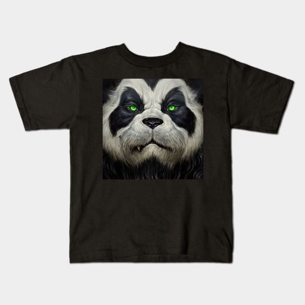 Such a panda Kids T-Shirt by Ding Dang